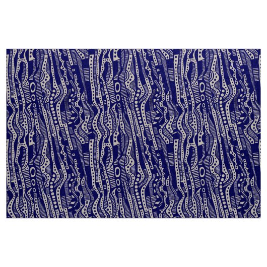 120115 - Indigo Blauw Stof (Yard (91,4 cm))