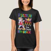 120 Days Of 5th Grade - 120th Day Of School Dabbin T-shirt (Voorkant)