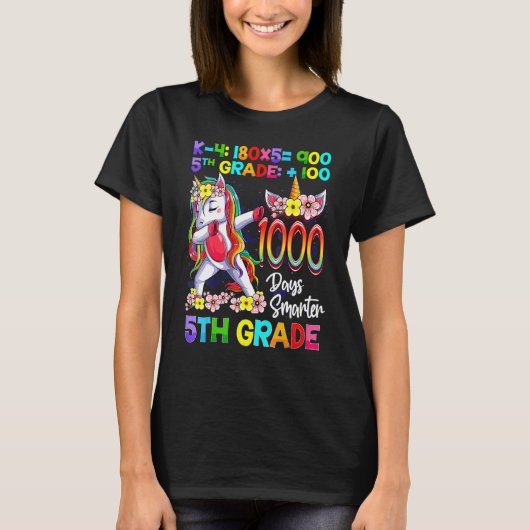 120 Days Of 5th Grade - 120th Day Of School Dabbin T-shirt (Voorkant)