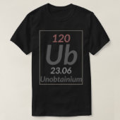 120 Unobtainium T-shirt (Design voorkant)