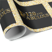 120 Verjaardag  Cadeaupapier (Rol Hoek)