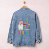 120e schooldag geen prob llama 120 dagen pres denim jacket (Hangar)
