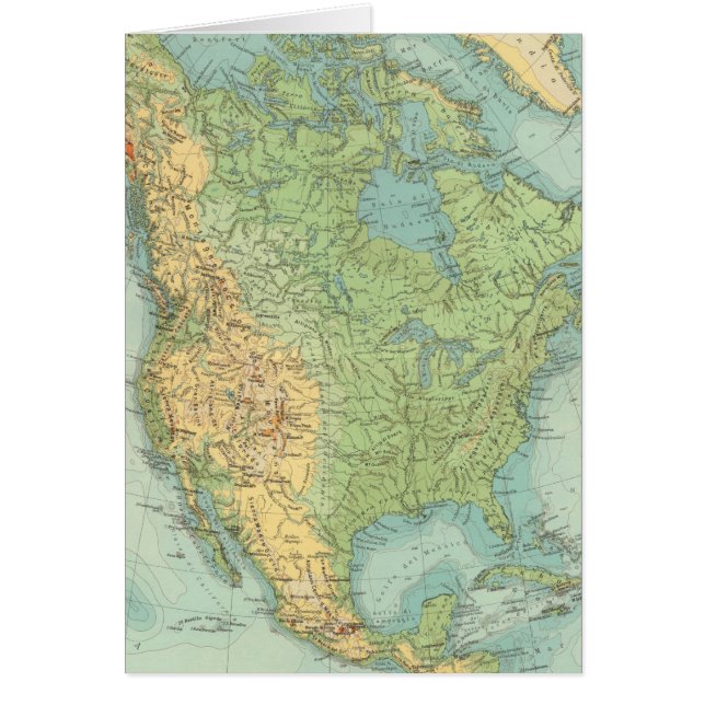 12122 Noord-Amerika - Fysieke verwerking (Voorkant)