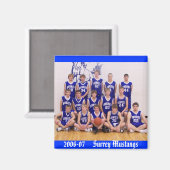 1213200683606_Jongens, 2006-07 Surrey Mustangs Magneet (Voorkant / Achterkant)