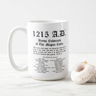 1215 A.D.™ Magna Carta Baron Enforcers Klassieke Koffiemok