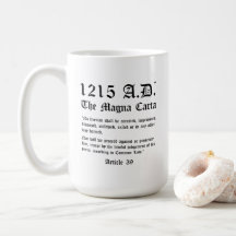 1215 A.D.™ The Magna Carta Article 39 Classic Mok