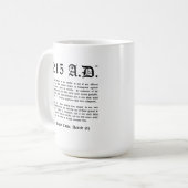 1215 A.D.™ The Magna Carta Article 61 Classic Mok (Voorkant links)