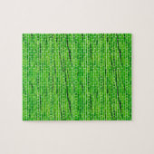 121 GEWRICHTE BRIGHT GREEN BRCK WALL PATTERNS BACK LEGPUZZEL (Horizontaal)