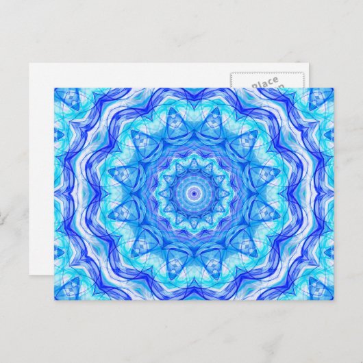 121 KantelingStar Mandala Briefkaart (Voorkant / Achterkant)