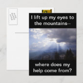 121 psalm briefkaart (Voorkant / Achterkant)