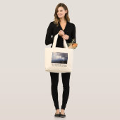 121 psalm grote tote bag (Voorkant (model))