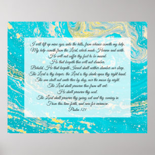 121 psalm poster