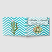 122 pagina Bruiloft Gastenboek Boho Cacti Cactus S (Volledig)