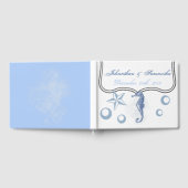 122 Pagina Bruiloft Gastenboek Seahorse Ocean Beac (Volledig)