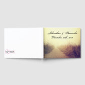 122 pagina's Trouwboek Sunrise Pathway Walkway Gastenboek (Volledig)