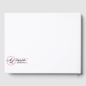 122 pagina's Trouwboek Sunrise Pathway Walkway Gastenboek (Achterkant)