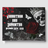 122 pagina's Trouwen Guestbook Haunting Adeline Za Gastenboek (Voorkant)