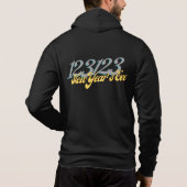 123123 Oud en Nieuw Hoodie (Achterkant)