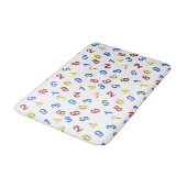 123 cijfers rood geel blauw badmat (Gekanteld)