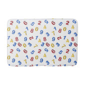 123 cijfers rood geel blauw badmat (Voorkant)