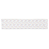 123 cijfers rood geel blauw korte tafelloper (Horizontaal)