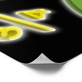 123 getallen Wiskunde Poster (Hoek)