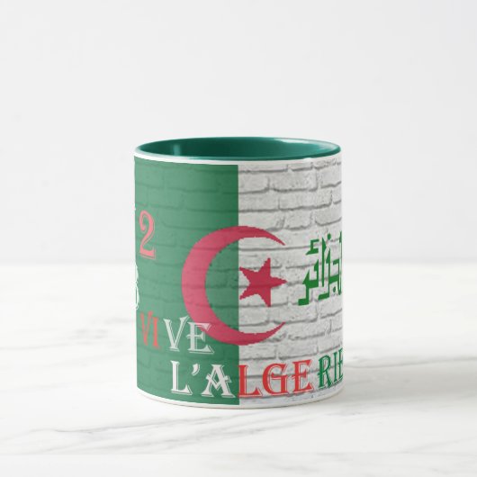 123 mok vive l ' algerije tasse (Midden)