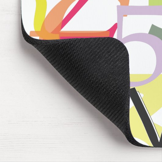 123 mousepad muismat (Hoek)