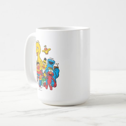 123 Sesamstraat Koffiemok (Voorkant links)