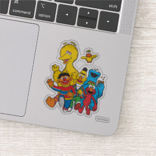 123 Sesamstraat Sticker