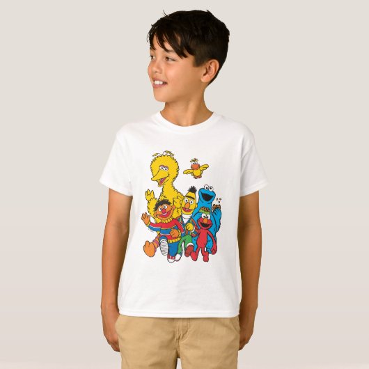  123 Sesamstraat T-shirt (Voorkant volledig)