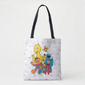  123 Sesamstraat Tote Bag (Voorkant)