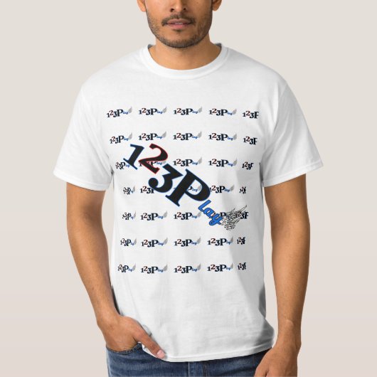 123Play-T-shirt T-shirt (Voorkant)