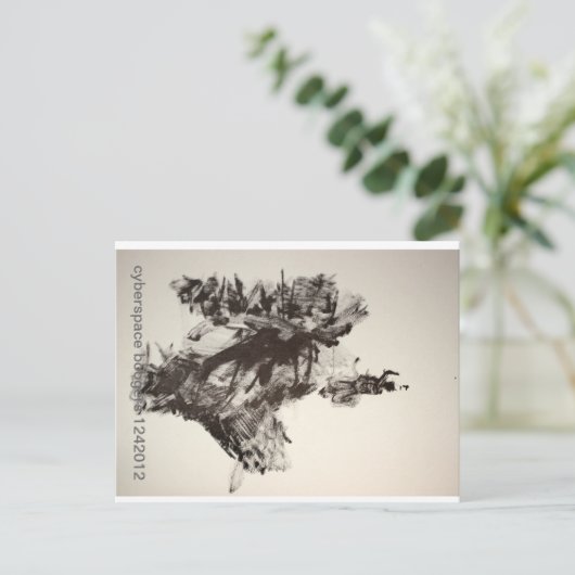 1242012 cyberspace boogers briefkaart (Staand voorkant)