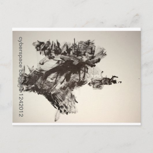 1242012 cyberspace boogers briefkaart (Voorkant)