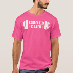 1250 Pond Club Gym Gewichtheffen Bodybuilders 125 T-shirt