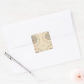 125 Sterfgevallen, letsel Vierkante Sticker (Envelop)