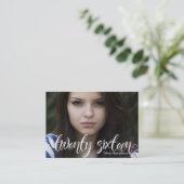 1260 uur in aanraking met een persoonlijke kaart contactkaartje (Staand voorkant)