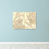 126127 Pelham Manor, New Rochelle Canvas Afdruk (Insitu (Houten vloer))