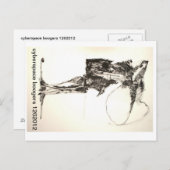 1262012 cyberspace boogers briefkaart (Voorkant / Achterkant)