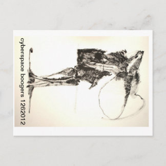 1262012 cyberspace boogers briefkaart