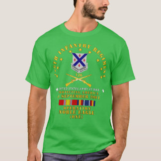 126th Infantry Regiment 911 ONE w SVC w BR T-shirt