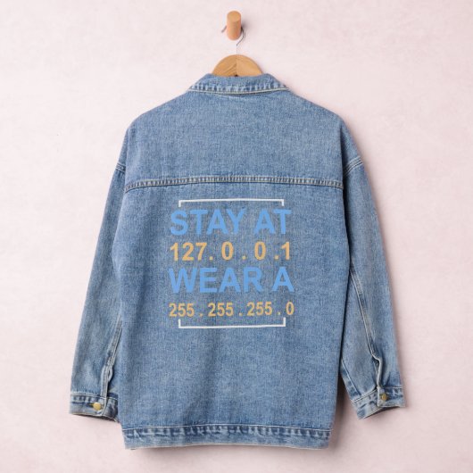 127001 Draag 2552552550 Quarantaine Programmer Denim Jacket (Hangar)
