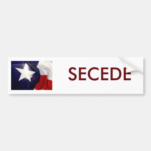 127335585_1229410705, SECEDE BUMPERSTICKER (Voorkant)
