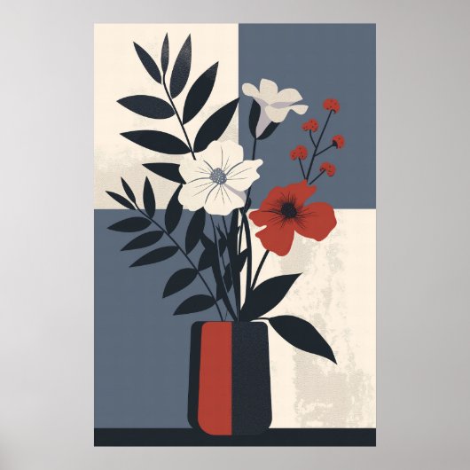 1273 Bloemen Poster (Voorkant)