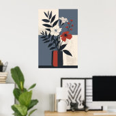 1273 Bloemen Poster (Thuiskantoor)