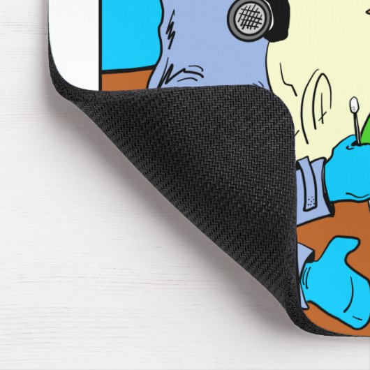 1274 Coronavirus Joke Cartoon Muismat (Hoek)