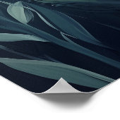 1276 Bloemen Poster (Hoek)