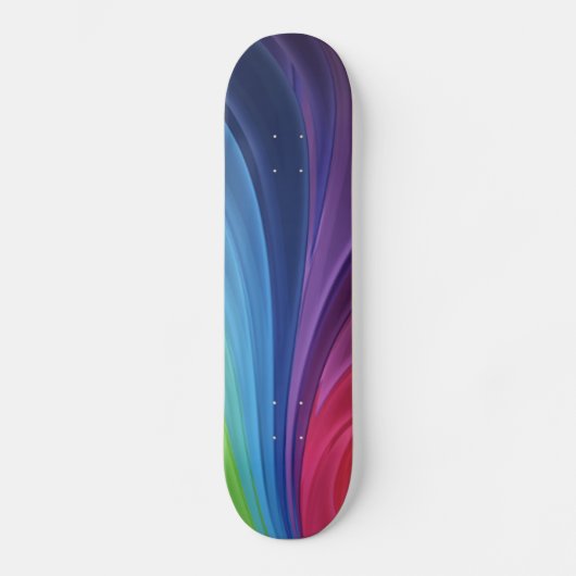 12774029431989228505abstract-regenboogbackaardhi skateboard (Voorkant)
