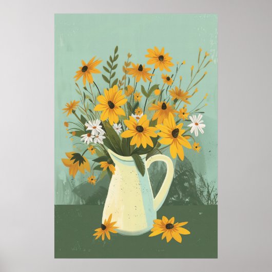 1278 Bloemen Poster (Voorkant)